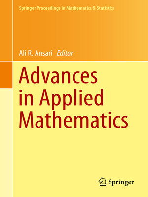 cover image of Advances in Applied Mathematics